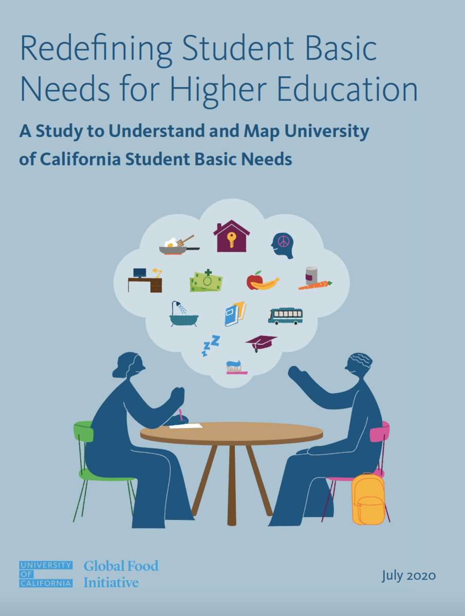 Cover page of Redefining Student Basic Needs for Higher Education Report